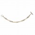 Irish Two Tone Gold Bracelet - Livia Collection Livia Jewelry Collection