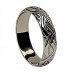 Irish Silver Wedding Ring - Livia - Narrow Irish Wedding Rings