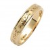 Irish Wedding Ring - Corrib Claddagh - Narrow Rim Irish Wedding Rings